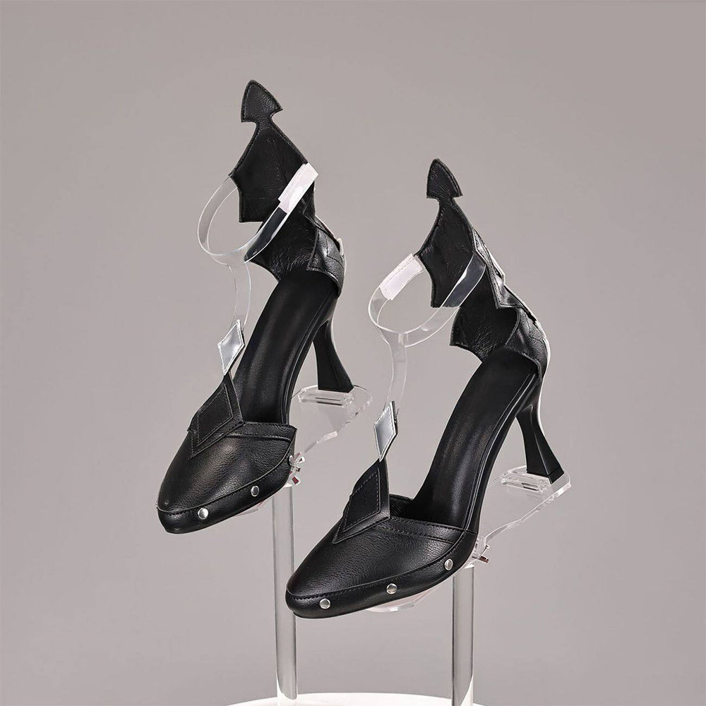 BoomCosplay Game HSR Cosplay Evanescia Schwarze Schuhe