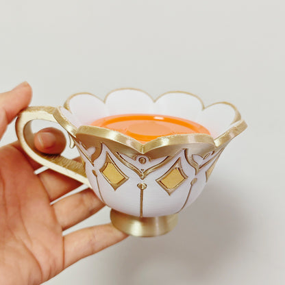 BoomCosplay Game Genshin Cosplay Marionette Sandrone Cup and Envelopes Accessory Prop
