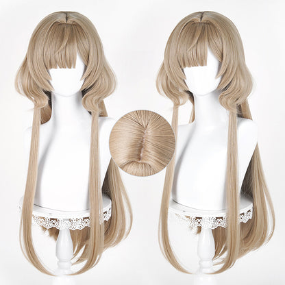 BoomCosplay Game Genshin Cosplay Marionette Sandrone Nightgown 85cm Wig