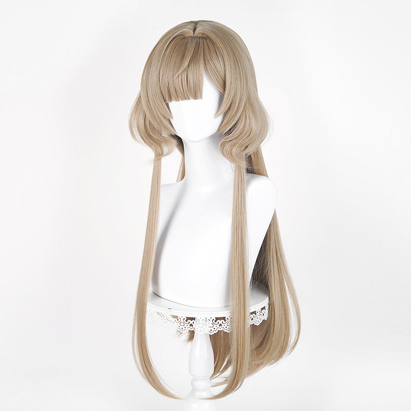 BoomCosplay Game Genshin Cosplay Marionette Sandrone Nightgown 85cm Wig