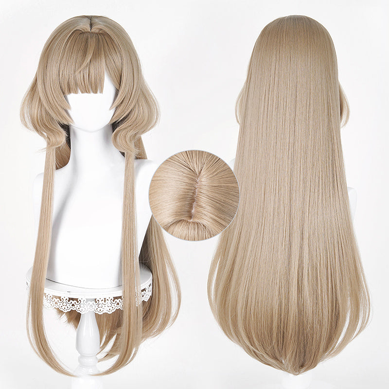 BoomCosplay Game Genshin Cosplay Marionette Sandrone Nightgown 85cm Wig