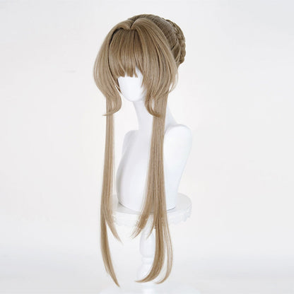 BoomCosplay Spiel Wuwa Cosplay Denia Pink Lila Blau 100cm Perücke