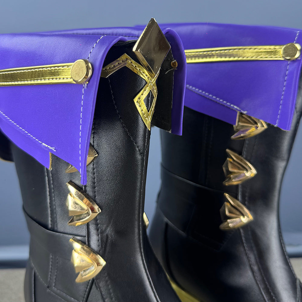 BoomCosplay Game HSR Cosplay Evanescia Schwarze Schuhe