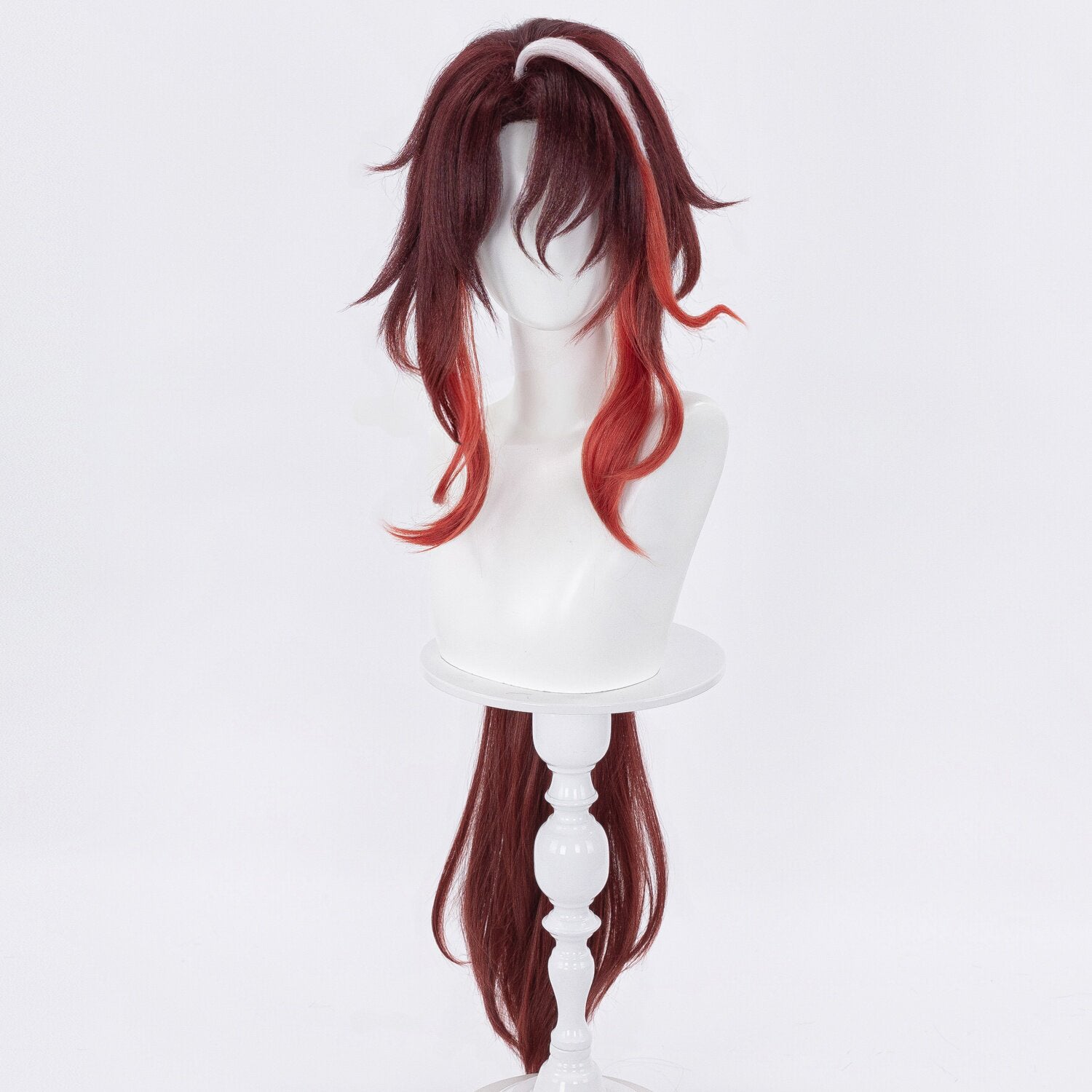 BoomCosplay Spiel Wuwa Cosplay Denia Pink Lila Blau 100cm Perücke