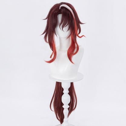 BoomCosplay Spiel Wuwa Cosplay Denia Pink Lila Blau 100cm Perücke