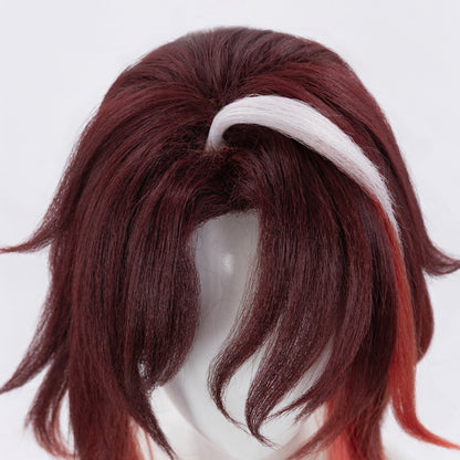 BoomCosplay Spiel Wuwa Cosplay Denia Pink Lila Blau 100cm Perücke