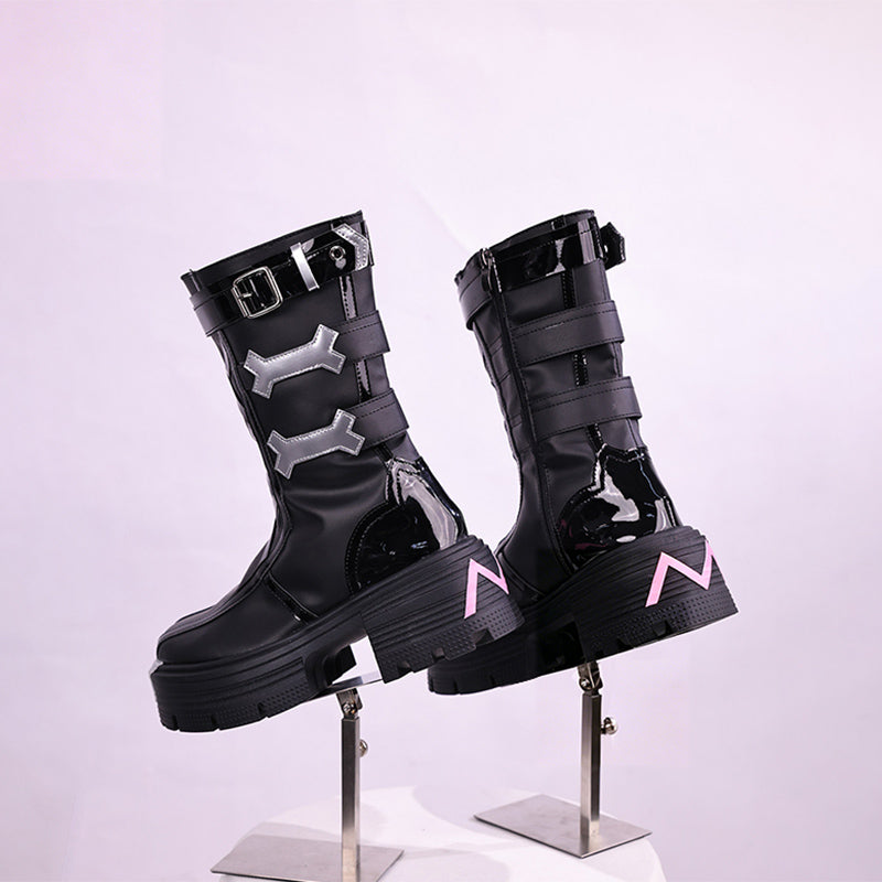 BoomCosplay Game Genshin Cosplay Prune Shoes