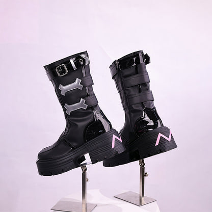 BoomCosplay Game Genshin Cosplay Prune Shoes