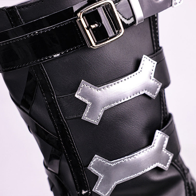 BoomCosplay Game Genshin Cosplay Prune Shoes