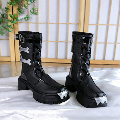 BoomCosplay Game Genshin Cosplay Prune Shoes