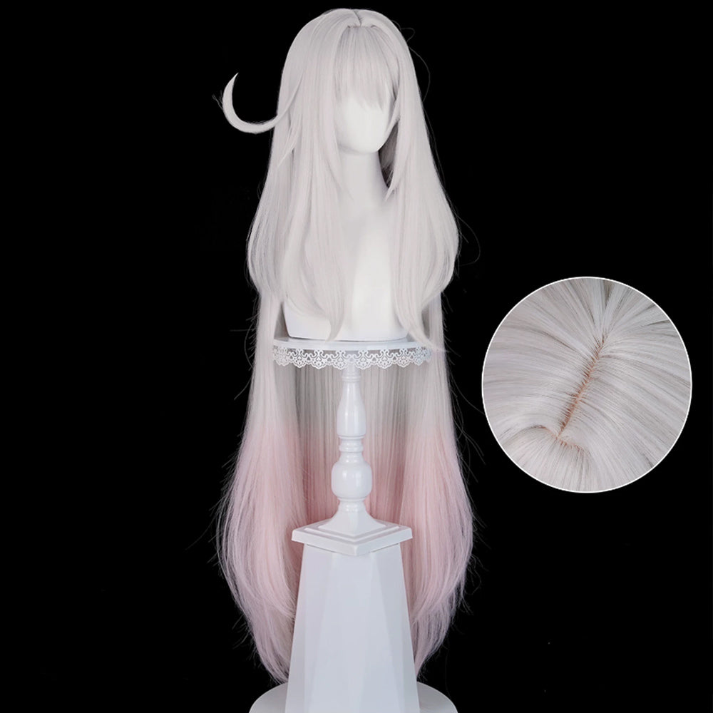 BoomCosplay Game Genshin Cosplay Ronova Ruler of Death Custom Color Gradient 120cm Wig