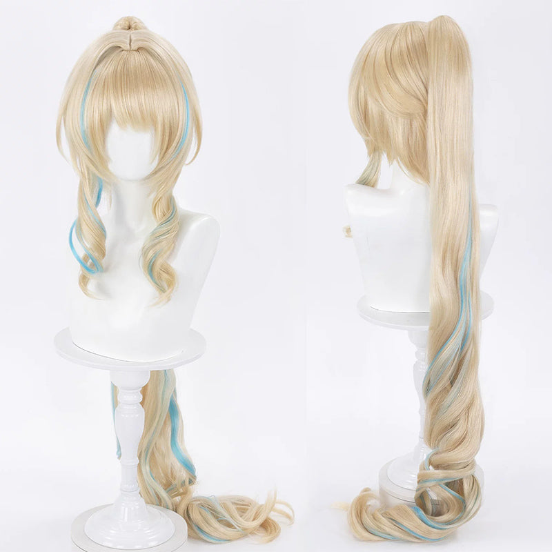 BoomCosplay Game Genshin Cosplay Vesna Custom Color Gradient 120cm Wig