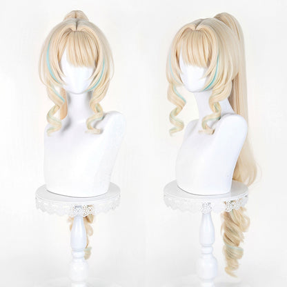 BoomCosplay Game Genshin Cosplay Vesna Custom Color Gradient Wig
