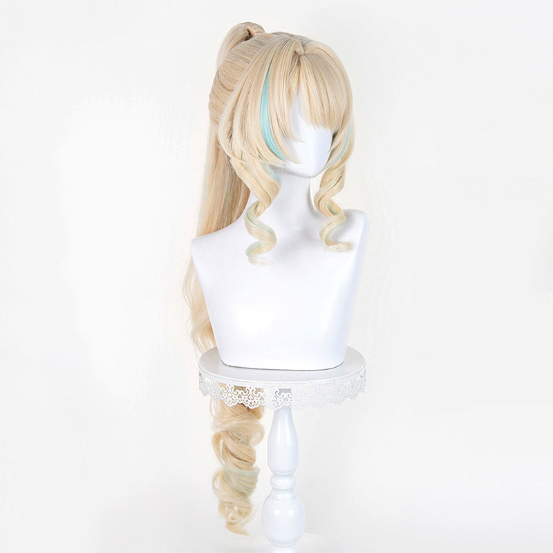 BoomCosplay Game Genshin Cosplay Vesna Custom Color Gradient Wig
