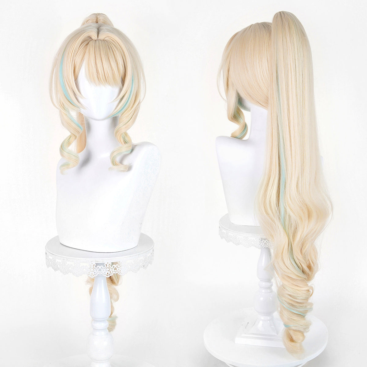 BoomCosplay Game Genshin Cosplay Vesna Custom Color Gradient Wig