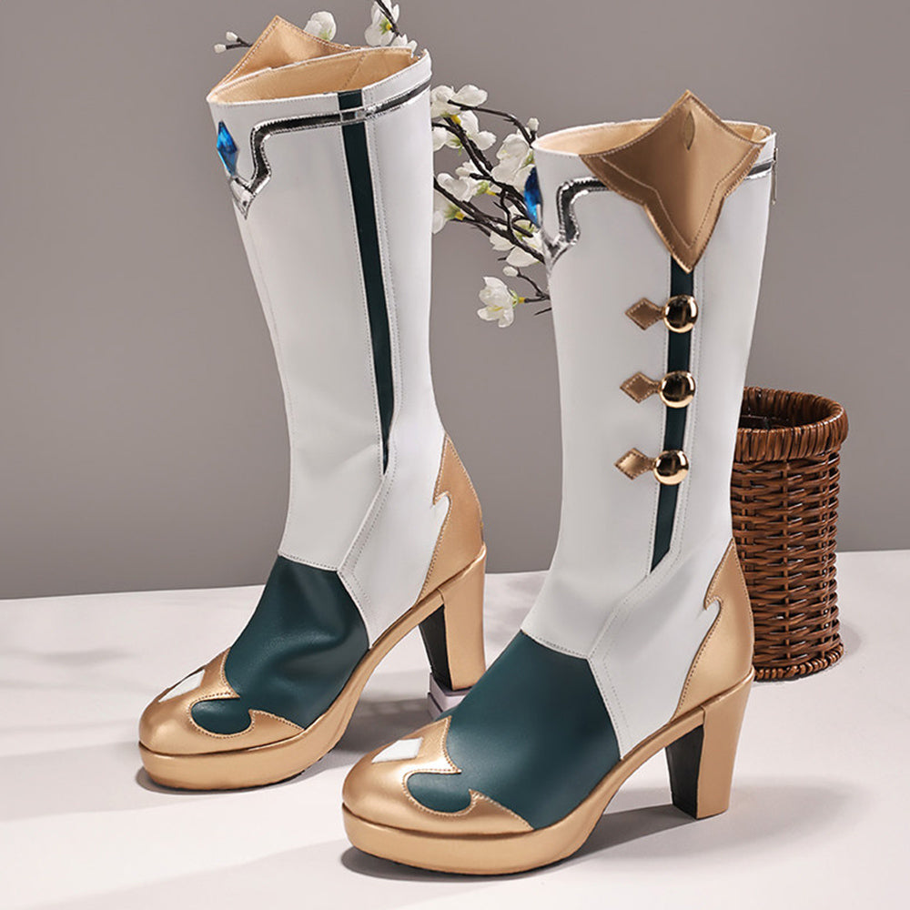 BoomCosplay Game Genshin Cosplay Vesna Shoes