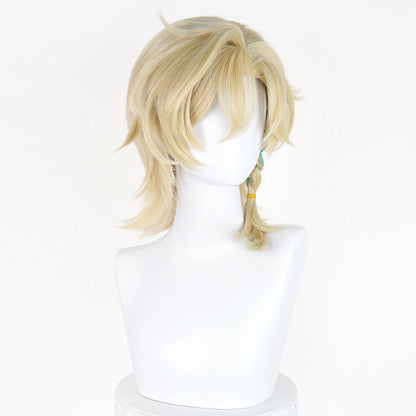 BoomCosplay Game HSR Cosplay Aventurine Waveflair 36cm Wig