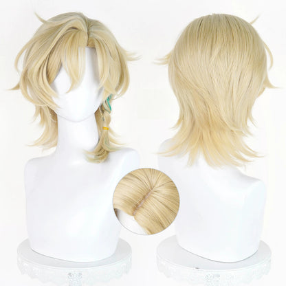 BoomCosplay Game HSR Cosplay Aventurine Waveflair 36cm Wig