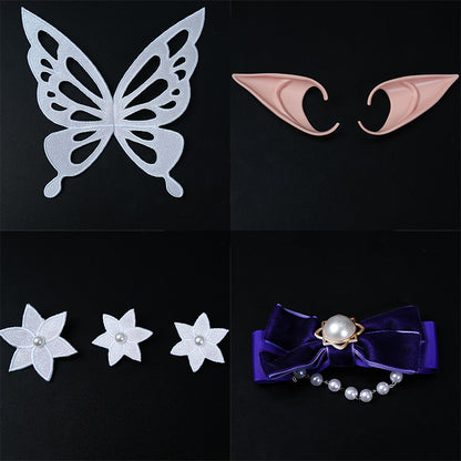 BoomCosplay Game HSR Cosplay Castorice Gossamer Flutter Costume