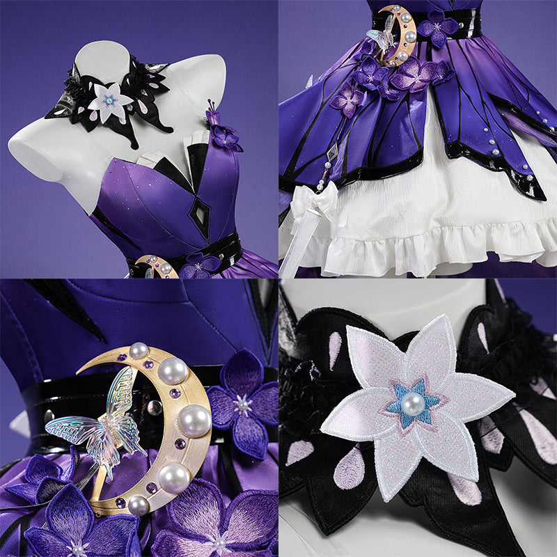 BoomCosplay Game HSR Cosplay Castorice Gossamer Flutter Costume