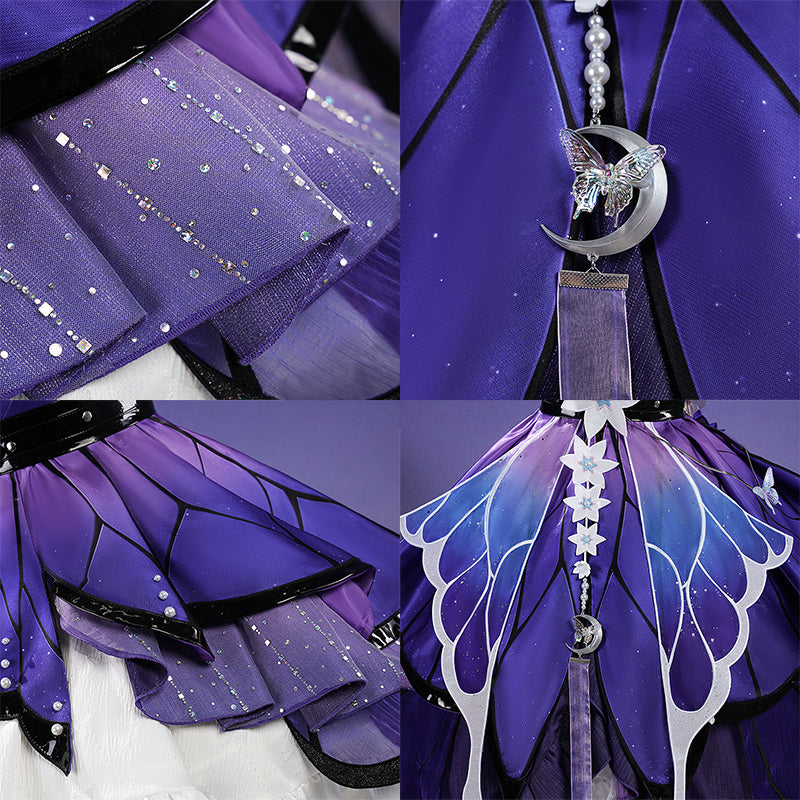 BoomCosplay Game HSR Cosplay Castorice Gossamer Flutter Costume