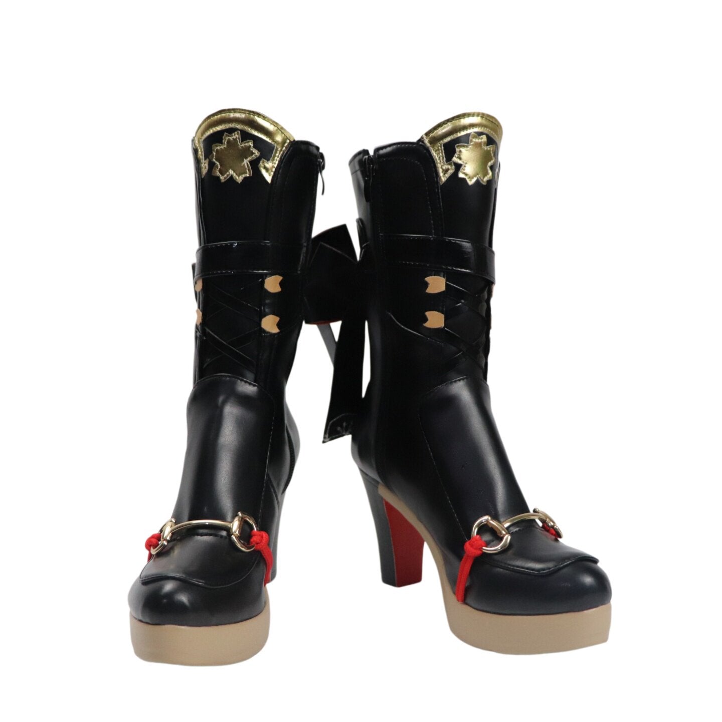 BoomCosplay Game HSR Cosplay Evanescia Black Shoes