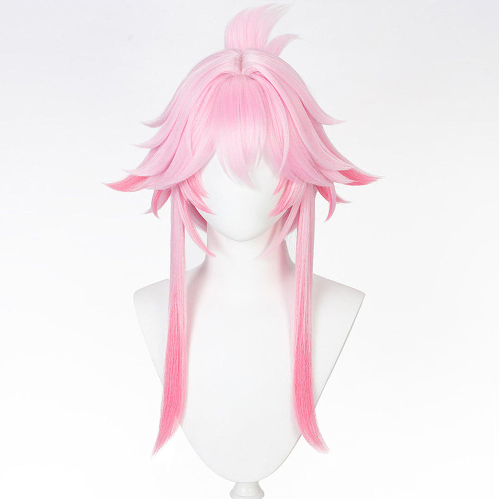 BoomCosplayGame HSR Cosplay Evanescia Lunar Blossoming Sakura Pink 53cm Wig