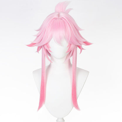 BoomCosplayGame HSR Cosplay Evanescia Lunar Blossoming Sakura Pink 53cm Wig