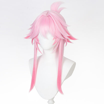 BoomCosplayGame HSR Cosplay Evanescia Lunar Blossoming Sakura Pink 53cm Wig