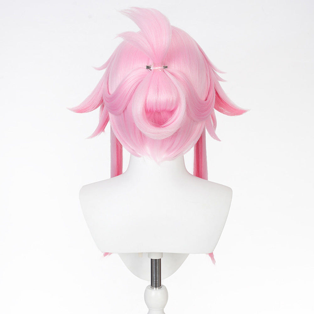 BoomCosplayGame HSR Cosplay Evanescia Lunar Blossoming Sakura Pink 53cm Wig