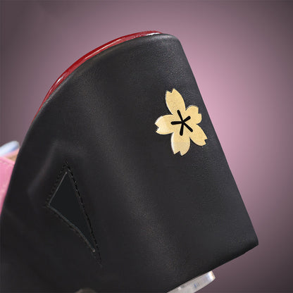 BoomCosplayGame HSR Cosplay Evanescia Lunar Blossoming Sakura Shoes