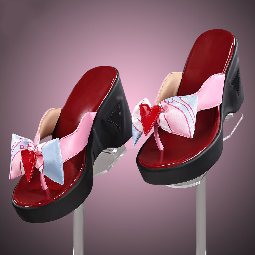 BoomCosplayGame HSR Cosplay Evanescia Lunar Blossoming Sakura Shoes
