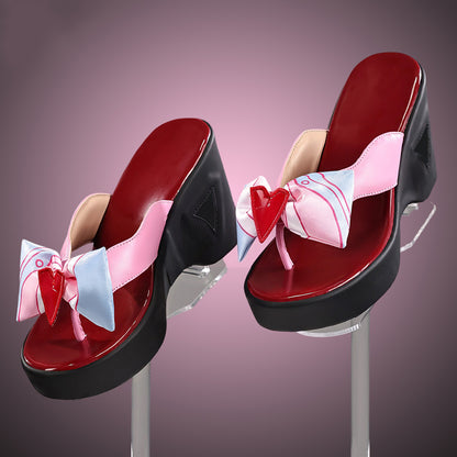 BoomCosplayGame HSR Cosplay Evanescia Lunar Blossoming Sakura Shoes