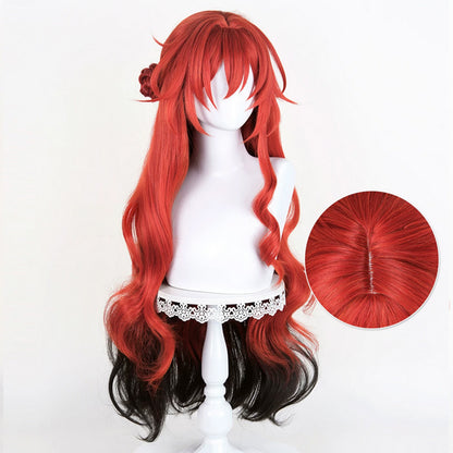 BoomCosplay Spiel Wuwa Cosplay Denia Pink Lila Blau 100cm Perücke