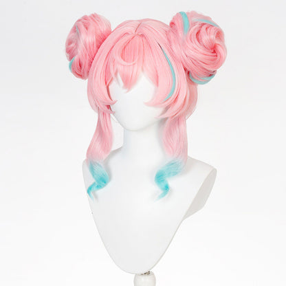 BoomCosplay Game HSR Cosplay Hyacine Warm Cotton Skies Custom Color 50cm Wig