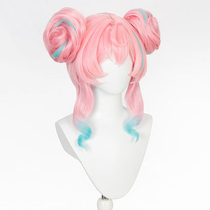 BoomCosplay Game HSR Cosplay Hyacine Warm Cotton Skies Custom Color 50cm Wig