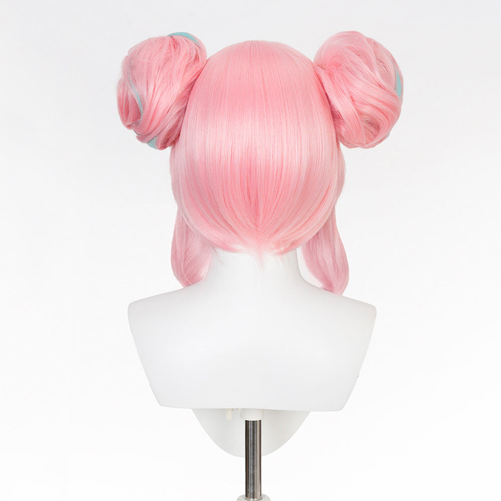 BoomCosplay Game HSR Cosplay Hyacine Warm Cotton Skies Custom Color 50cm Wig