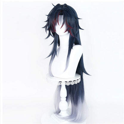 BoomCosplay Spiel Wuwa Cosplay Denia Pink Lila Blau 100cm Perücke