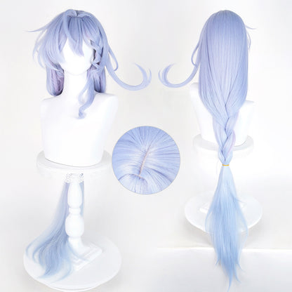 BoomCosplay Spiel Wuwa Cosplay Denia Pink Lila Blau 100cm Perücke