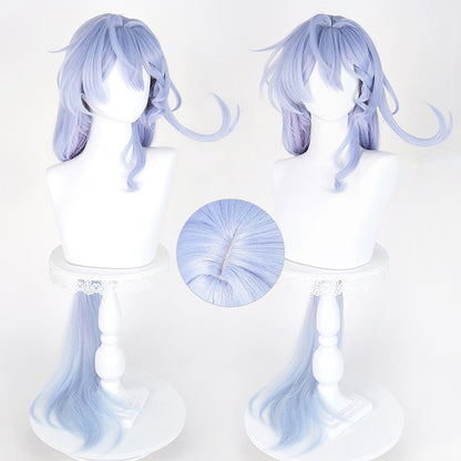 BoomCosplay Spiel Wuwa Cosplay Denia Pink Lila Blau 100cm Perücke