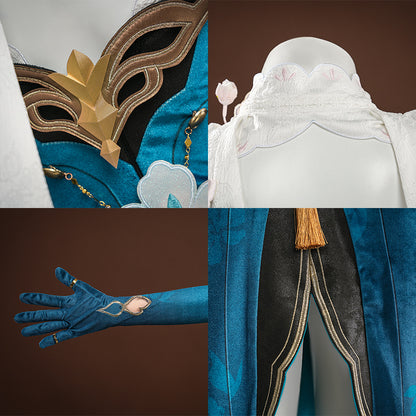 BoomCosplay Game HSR Cosplay Ruan Mei Plumblossom Letter Costume