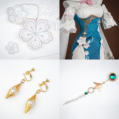 BoomCosplay Game HSR Cosplay Ruan Mei Plumblossom Letter Costume