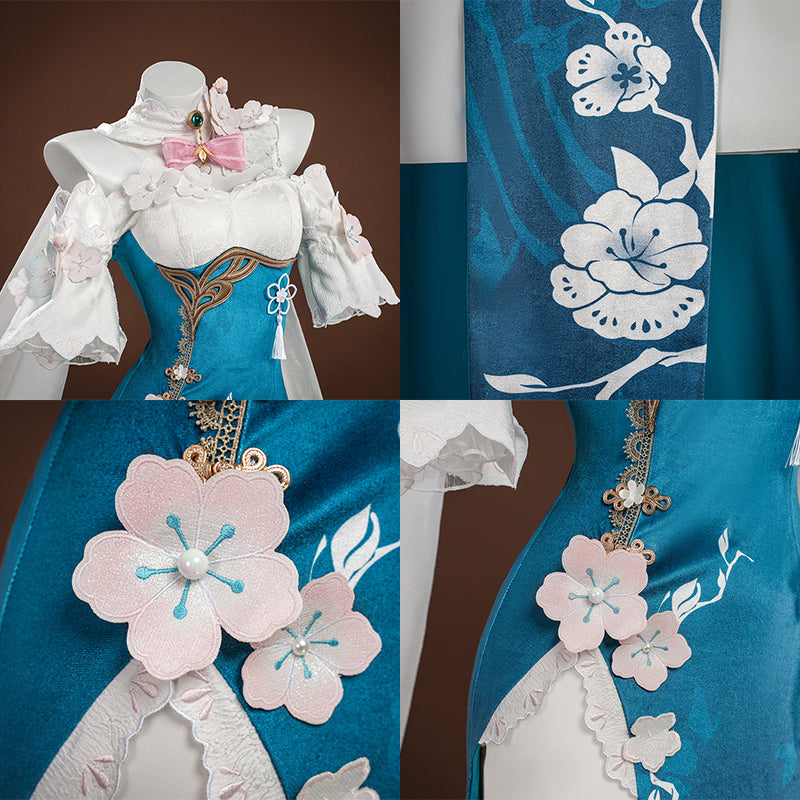 BoomCosplay Game HSR Cosplay Ruan Mei Plumblossom Letter Costume