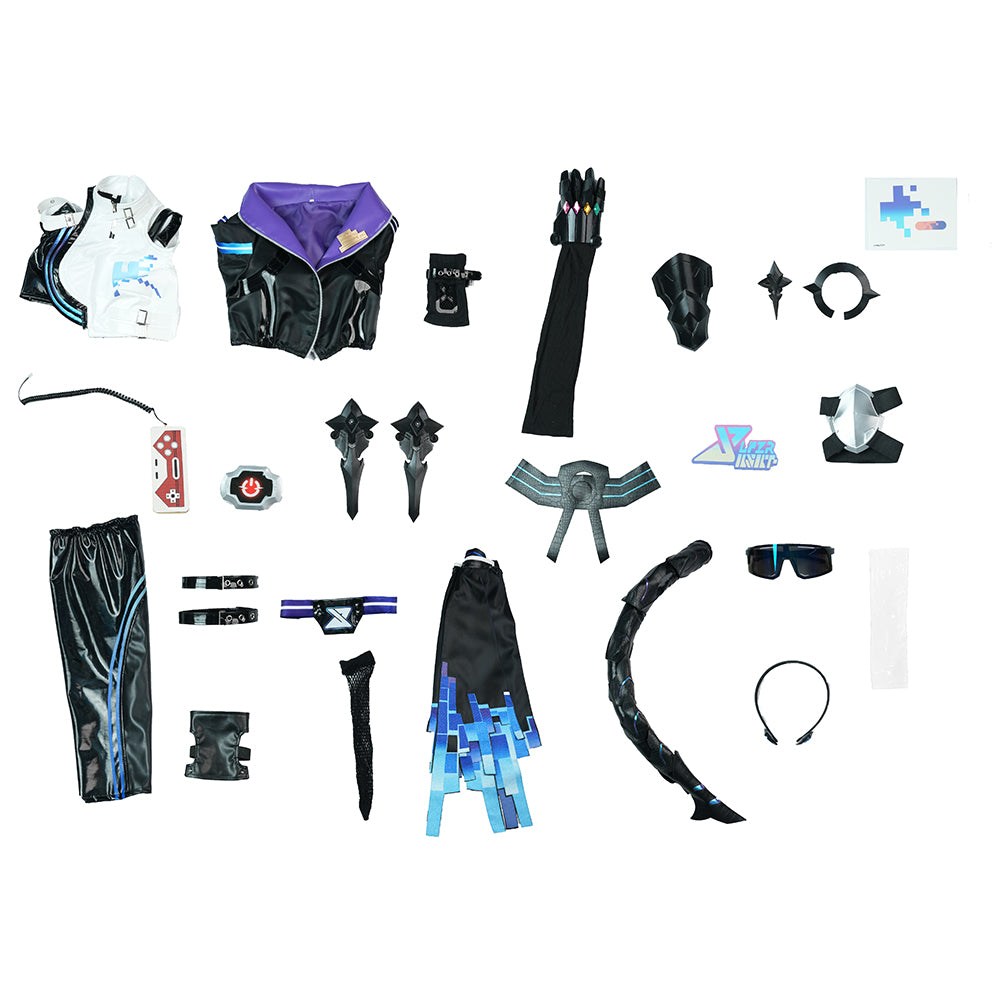 BoomCosplay Game HSR Cosplay Silver Wolf LV.999 Costume