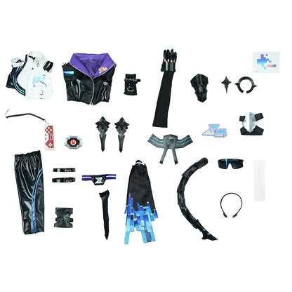 BoomCosplay Game HSR Cosplay Silver Wolf LV.999 Costume