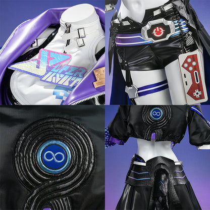 BoomCosplay Game HSR Cosplay Silver Wolf LV.999 Costume