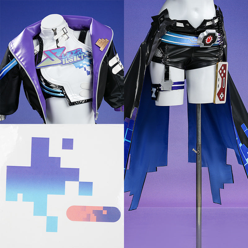 BoomCosplay Game HSR Cosplay Silver Wolf LV.999 Costume