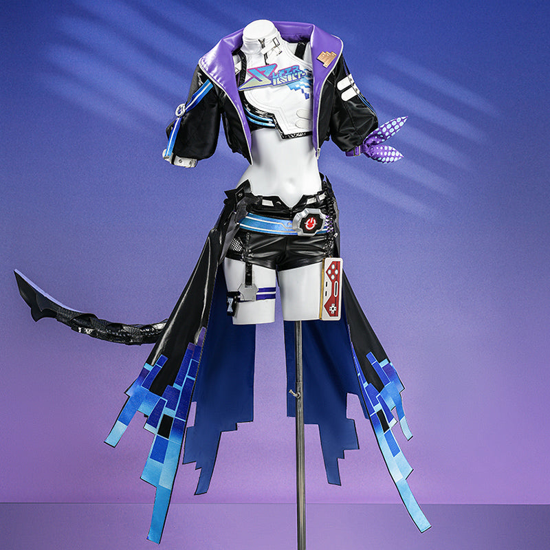 BoomCosplay Game HSR Cosplay Silver Wolf LV.999 Costume