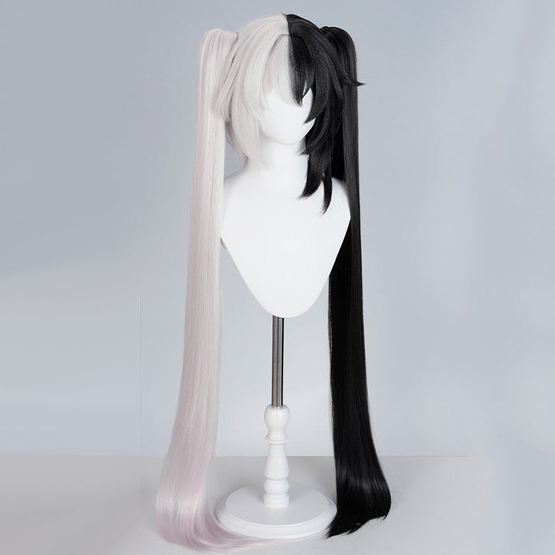 BoomCosplay Game HSR Cosplay SparxiConOfficial Sparxie SparxiCon Boss Fight Black Silver Gradient Pink 105cm Wig