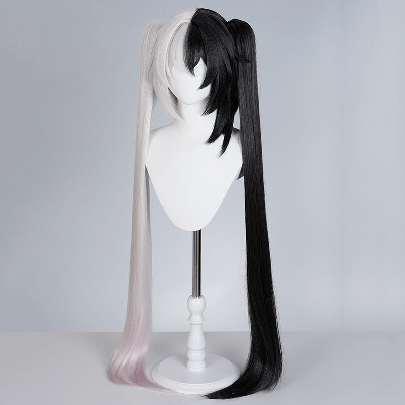 BoomCosplay Game HSR Cosplay SparxiConOfficial Sparxie SparxiCon Boss Fight Black Silver Gradient Pink 105cm Wig